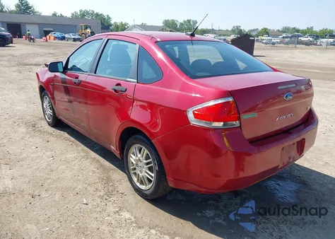 2010 Ford Focus Se из США, поврежденный, VIN 1FAHP3FN4AW270484
